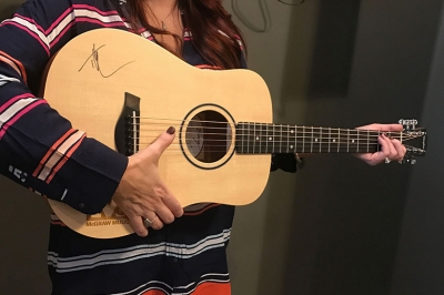 Rafflepages.com - Tim McGraw Authentic Autographed Baby Taylor Guitar to benefit Pi Kappa Alpha